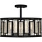 Quoizel Semi-Flush Mount Semii  Flush 4 Lights Matte Black QSF5600MBK - alternate 2